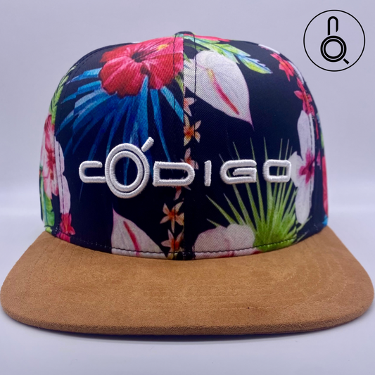 Floral snapback