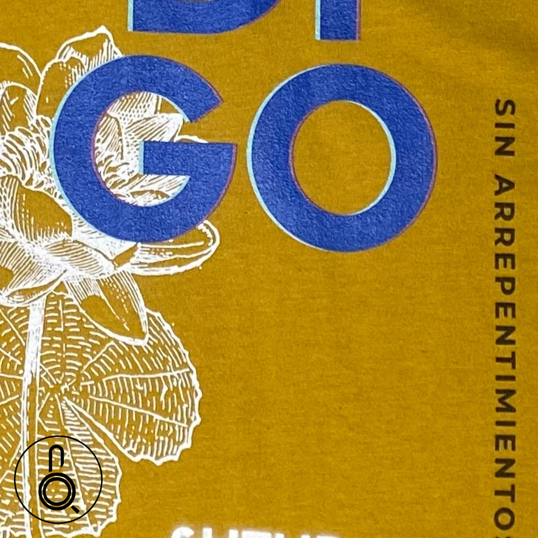 T-shirt SIN A R R E P E N T I M I E N T O S